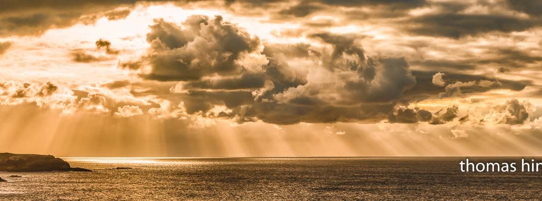 Goldener Himmel