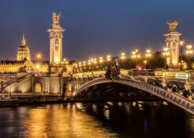 Hochzeitsbrücke, Fotoreise Paris