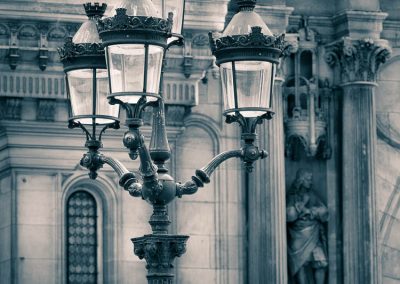 Laterne am Hôtel de Ville, Fotoreise Paris