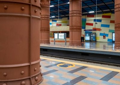 Metrostation Oriente, Fotoreise Lissabon