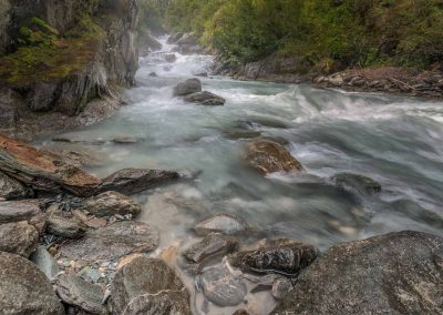 Wildbach im Gebirge